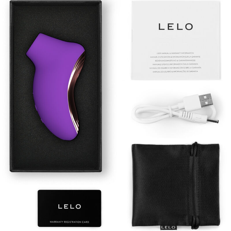 LELO – Sona 2 Viagem Roxo Sonic Clitoris Massager - Image 4