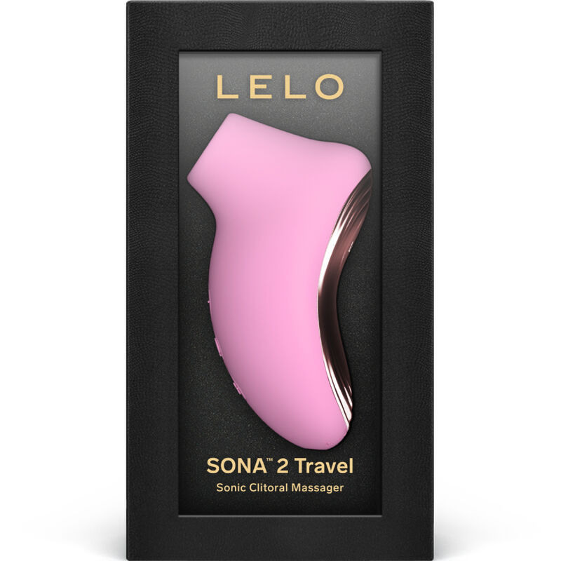 LELO – Sona 2 Travel Sonic Clitoris Massager Rosa - Image 5