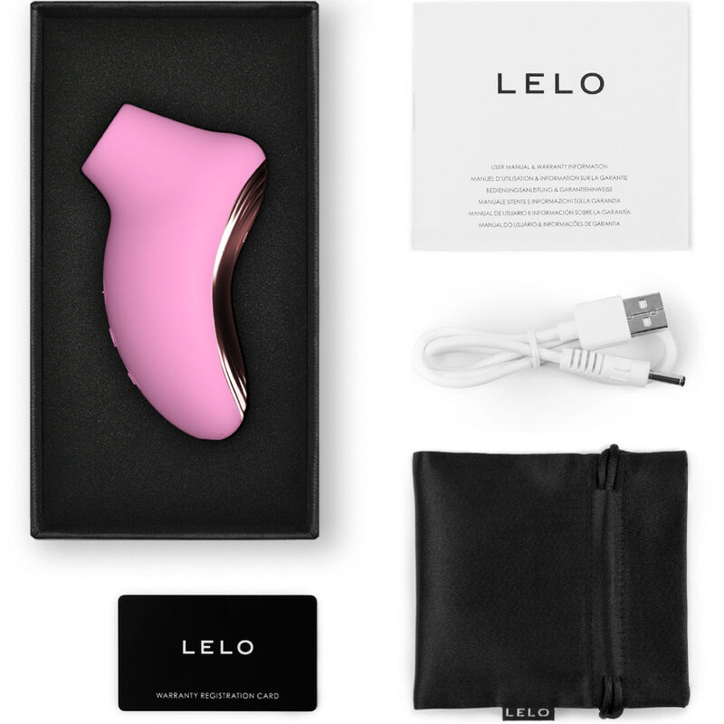 LELO – Sona 2 Travel Sonic Clitoris Massager Rosa - Image 4