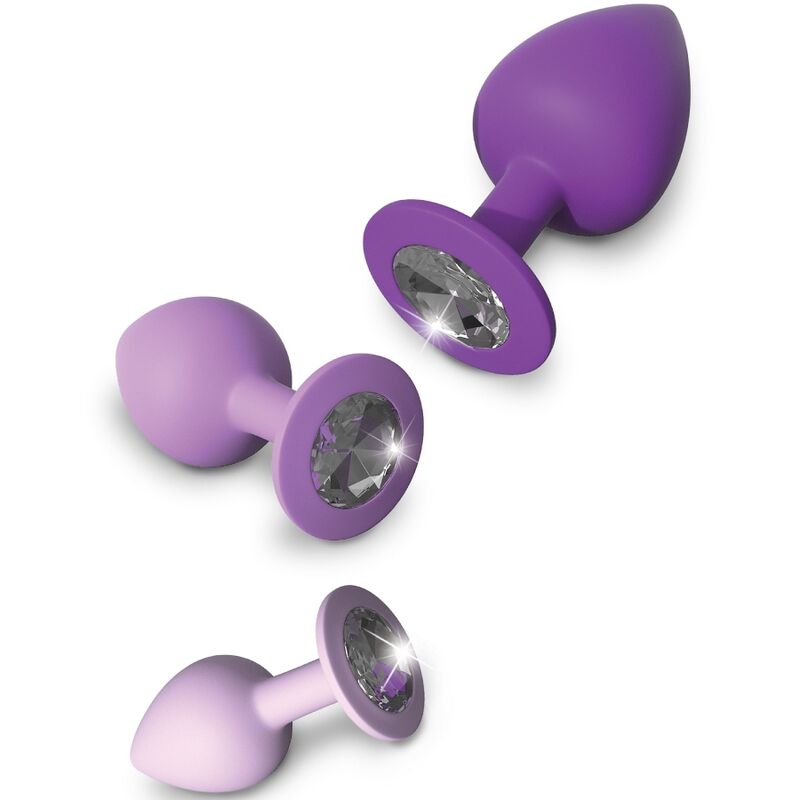 Fantasy For Her - Conjunto de Plug Anal Violeta - Image 2