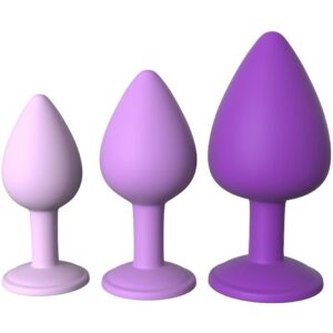 Fotografia do Conjunto de Plug Anal Violeta
