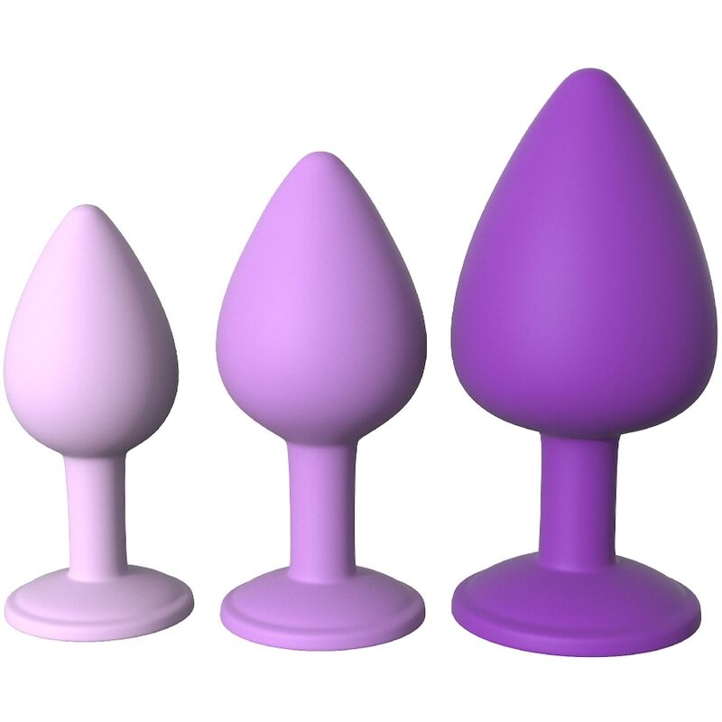 Fotografia do Conjunto de Plug Anal Violeta