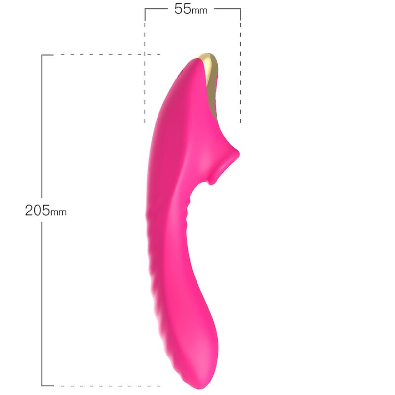 ARMONY STIMULATORS – Armony - Sucker De Clitóris Dudu Fúcsia - Image 3