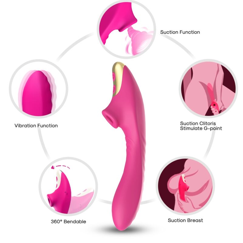 ARMONY STIMULATORS – Armony - Sucker De Clitóris Dudu Fúcsia - Image 2