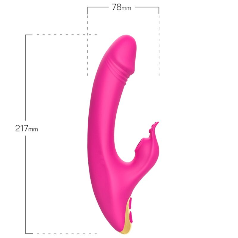 ARMONY STIMULATORS – Armony - Love Clitoris & Ponto G Ventosa Fúcsia - Image 2