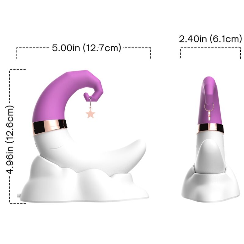 ARMONY STIMULATORS – Armony - Sweetmoon Clitoris E Ventosa Para Ponto G Rosa - Image 3
