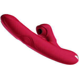 ARMONY VIBRATORS – Armony - Vibrador Bump E Ventosa Modelo 1 Borgonha