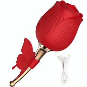 ARMONY STIMULATORS – Armony - Flor De Borboleta Sucção Vermelha
