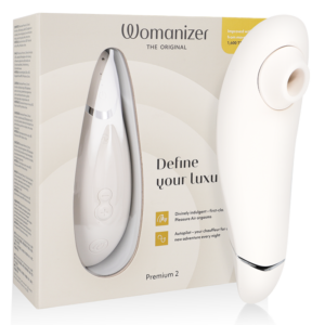 WOMANIZER – Premium 2 Estimulador Clitorial Warm Grey