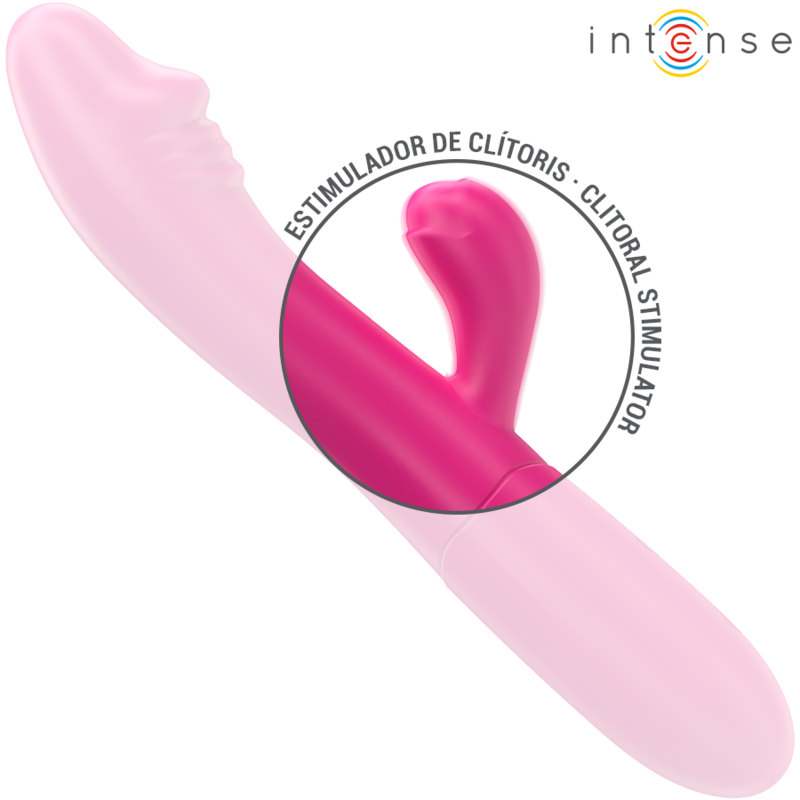 INTENSE HIGH TECH – Intense - Ivy Vibrador Flexível 10 Vibrações Com Língua Estimulante Rosa - Image 5