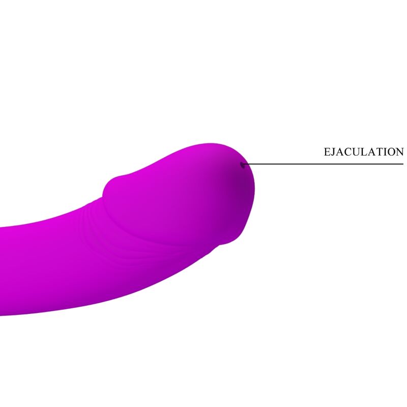 HIGH TECH – Pretty Love - Estimulador Kelpie Double Strap-On Roxo - Image 3