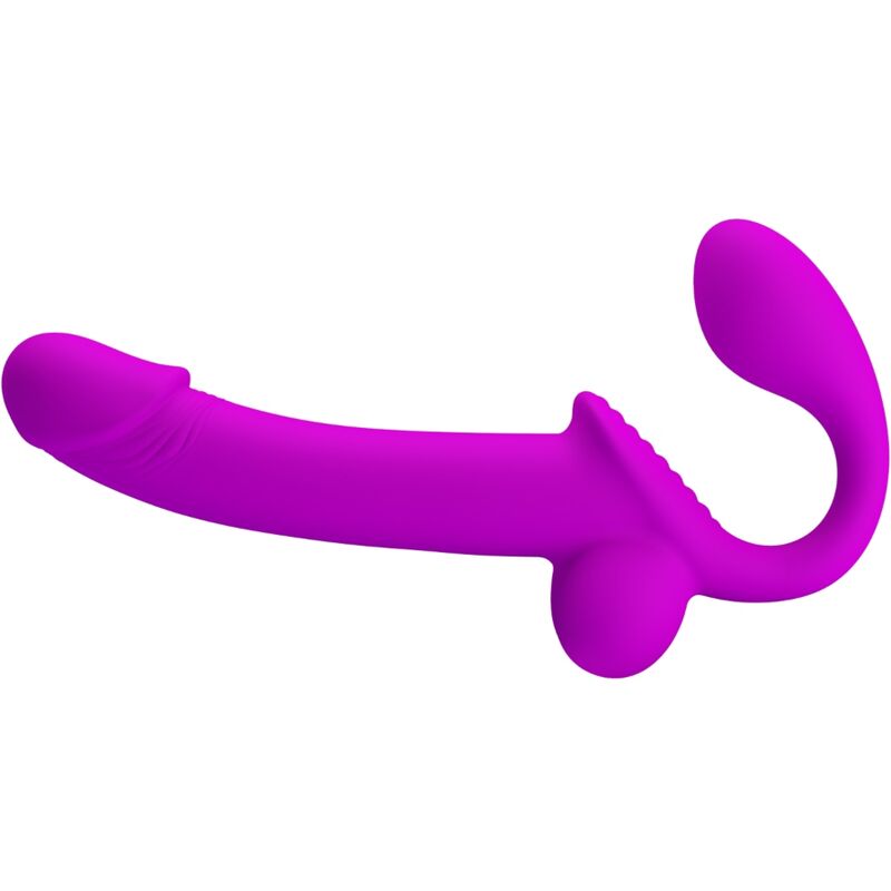 HIGH TECH – Pretty Love - Estimulador Kelpie Double Strap-On Roxo - Image 2
