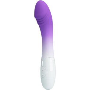HIGH TECH – Pretty Love - Vibrador Elemental Ponto G 30 Vibrações Roxo