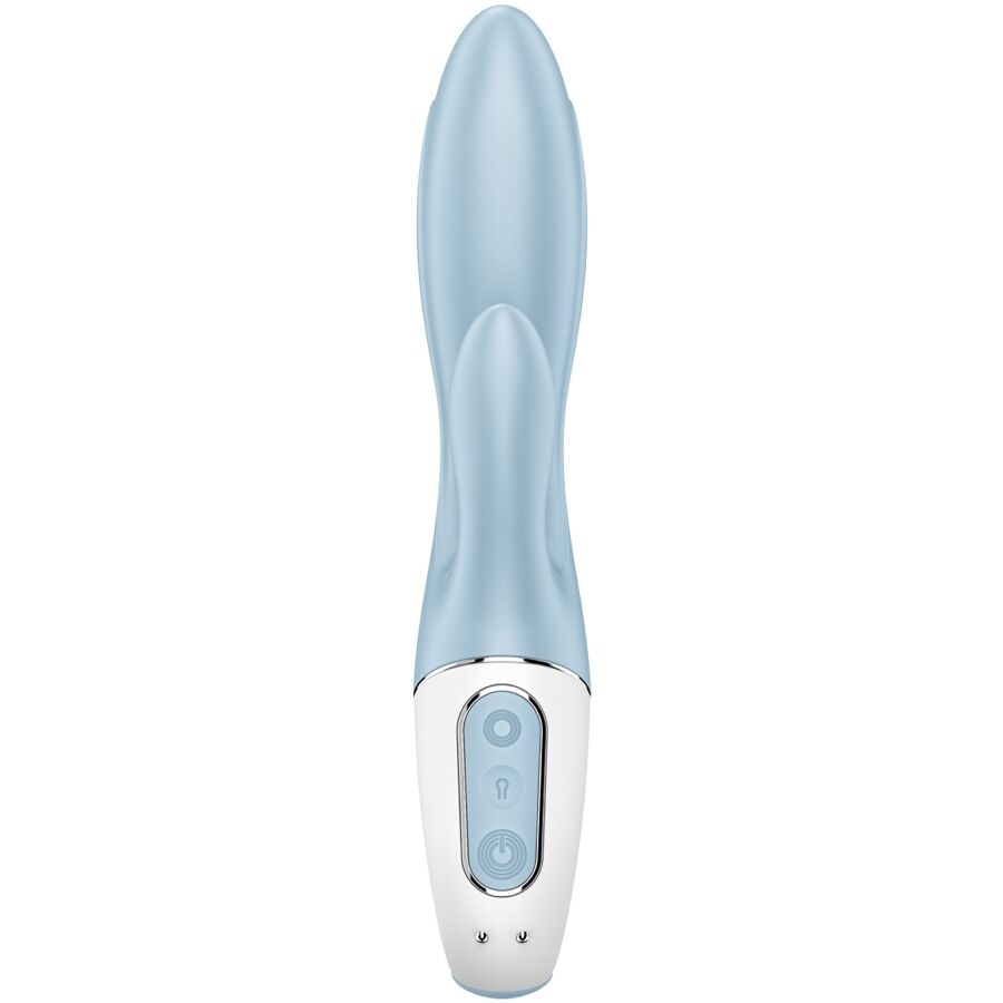 SATISFYER VIBRATOR – Satisfyer - Bomba De Ar Bunny 1 Coelho Inflável Vibrador Azul - Image 3