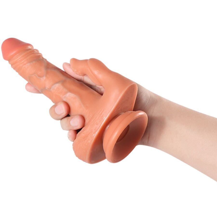 SHEQU – Estimulador De Dildo E Clitóris Julian Com Vibração E Controle Remoto 16 Cm - Image 8