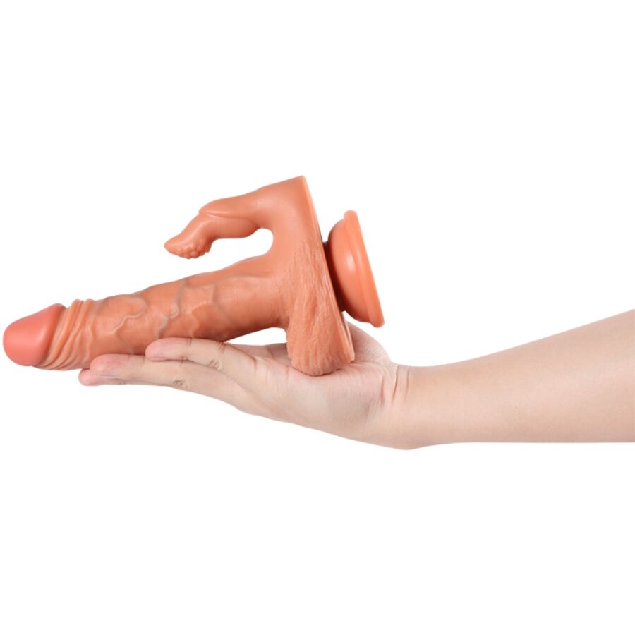 SHEQU – Estimulador De Dildo E Clitóris Julian Com Vibração E Controle Remoto 16 Cm - Image 9
