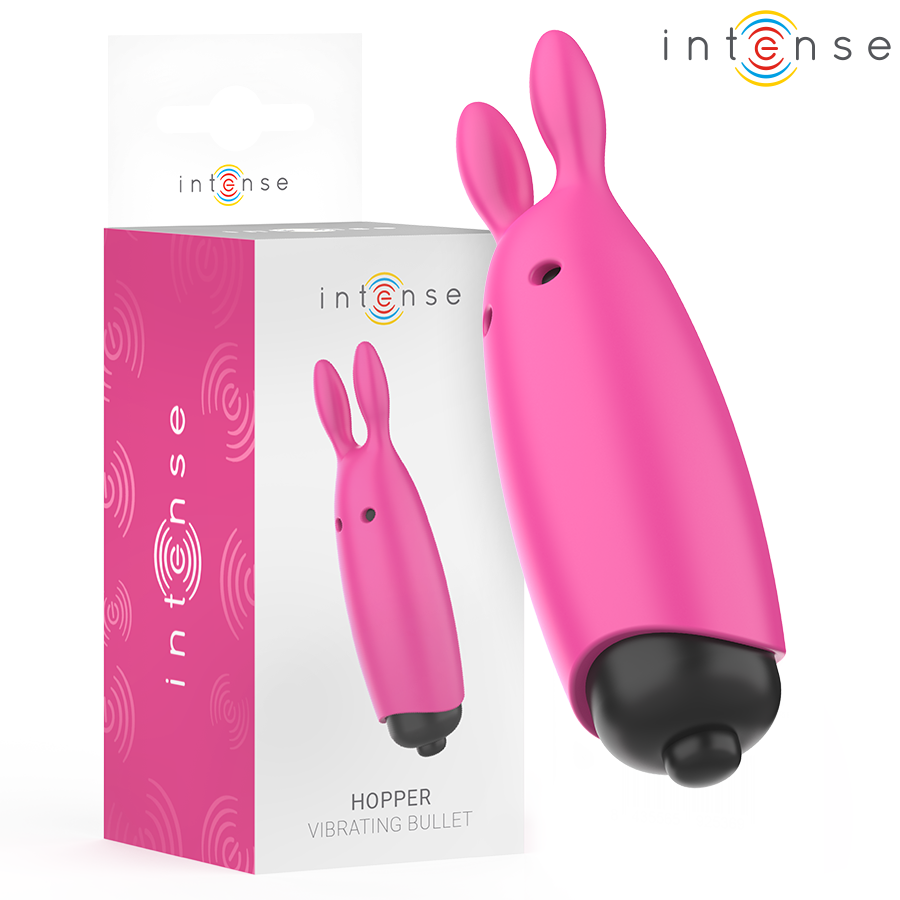 INTENSE FUN TOYS – Intense - Hopper Bala Vibratória Rosa 8,3 X 2,4 Cm