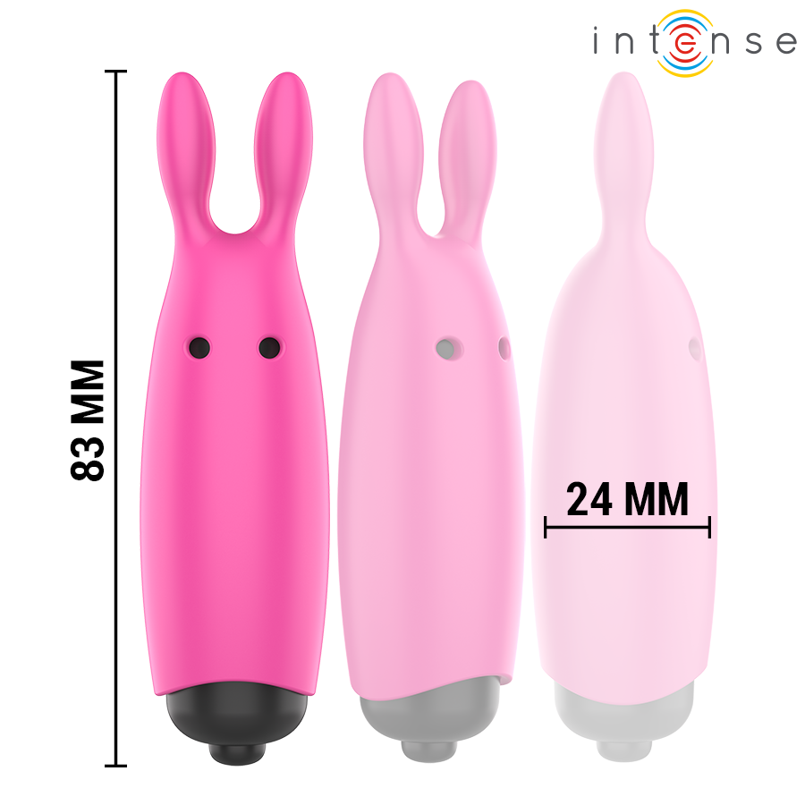 INTENSE FUN TOYS – Intense - Hopper Bala Vibratória Rosa 8,3 X 2,4 Cm - Image 3