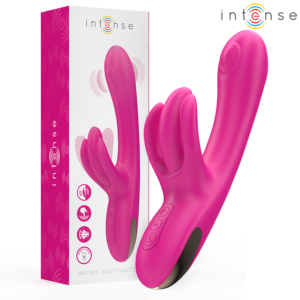 INTENSE HIGH TECH – Intense - Britney Multifuncional Rabbit Vibrador 23 Cm Rosa
