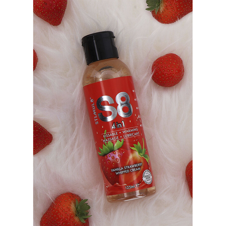 STIMUL8 – S8 Lubrificante 4 Em 1 De Sobremesa De Morango 125 Ml - Image 2