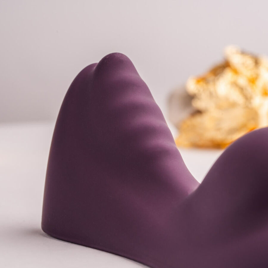 ROCKS-OFF – Vibrador Ruby Glow Roxo Para Sentar - Image 2