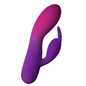 ROCKS-OFF – Vibrador Glo-Girl Purple Rabbit