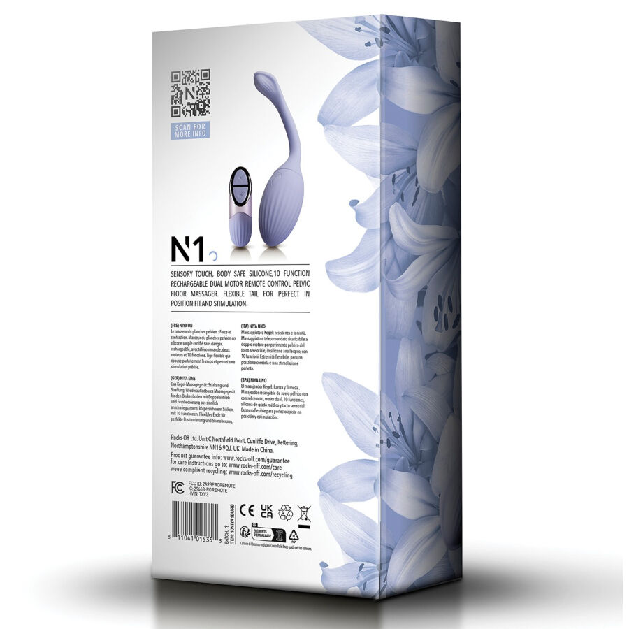 NIYA – N1 Massageador Pélvico Kegel Com Controle Remoto - Image 5