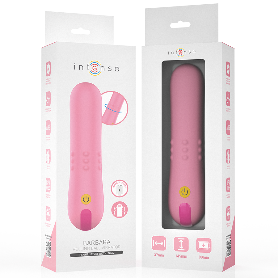INTENSE FUN TOYS – Intense - Barbara Vibrador Rolling Ball - Image 3