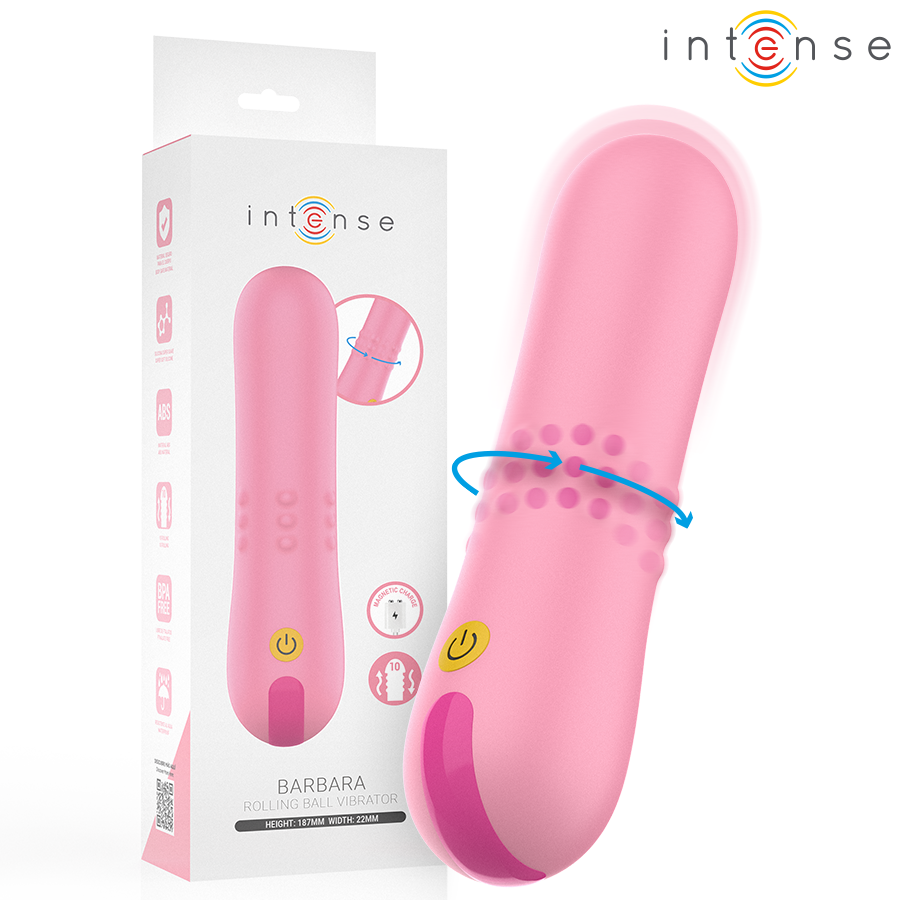 INTENSE FUN TOYS – Intense - Barbara Vibrador Rolling Ball