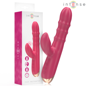 INTENSE HIGH TECH – Intense - Chloe Vibrador Multifuncional 3 Em 1 Vermelho