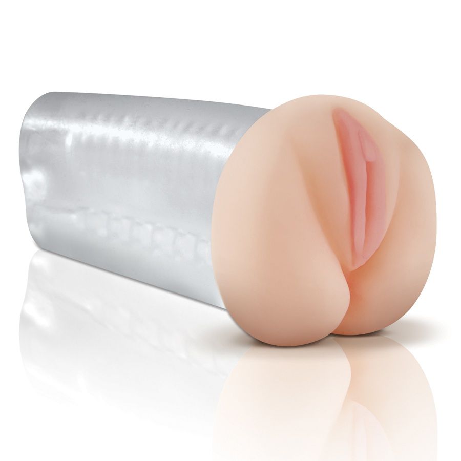 Masturbador de Vagina Natural Transparente - Image 2