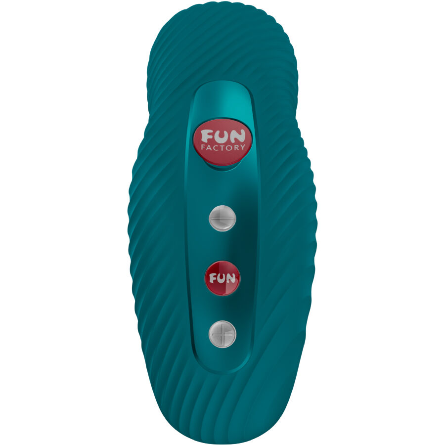 FUN FACTORY – Vibrador Laya Iii Lay-On Verde Garrafa - Image 3
