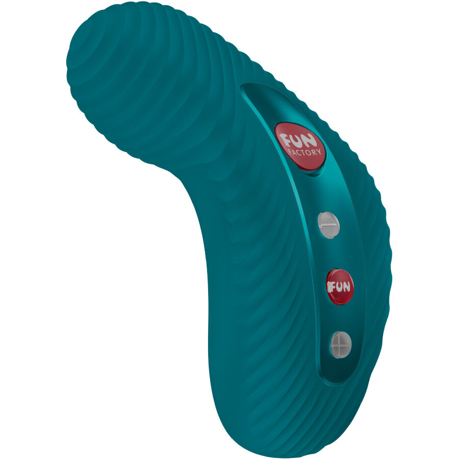 FUN FACTORY – Vibrador Laya Iii Lay-On Verde Garrafa - Image 2