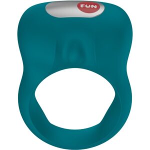 FUN FACTORY – Anel Peniano Vibratório Constante Verde-Garrafa