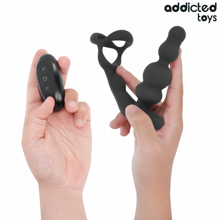 ADDICTED TOYS – Massageador De Próstata Giratório Com Controle Remoto - Image 2
