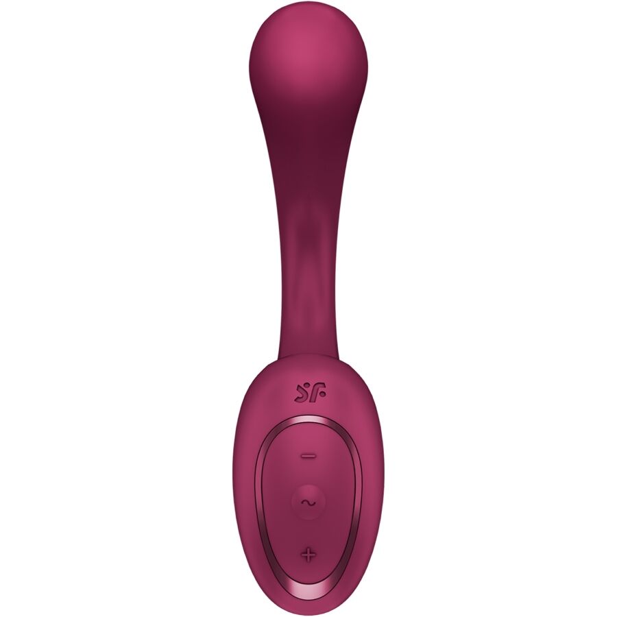 SATISFYER VIBRATOR – Satisfyer - G For Goddess 2 Rabbit Vibrator Bottle Bordeaux - Image 2