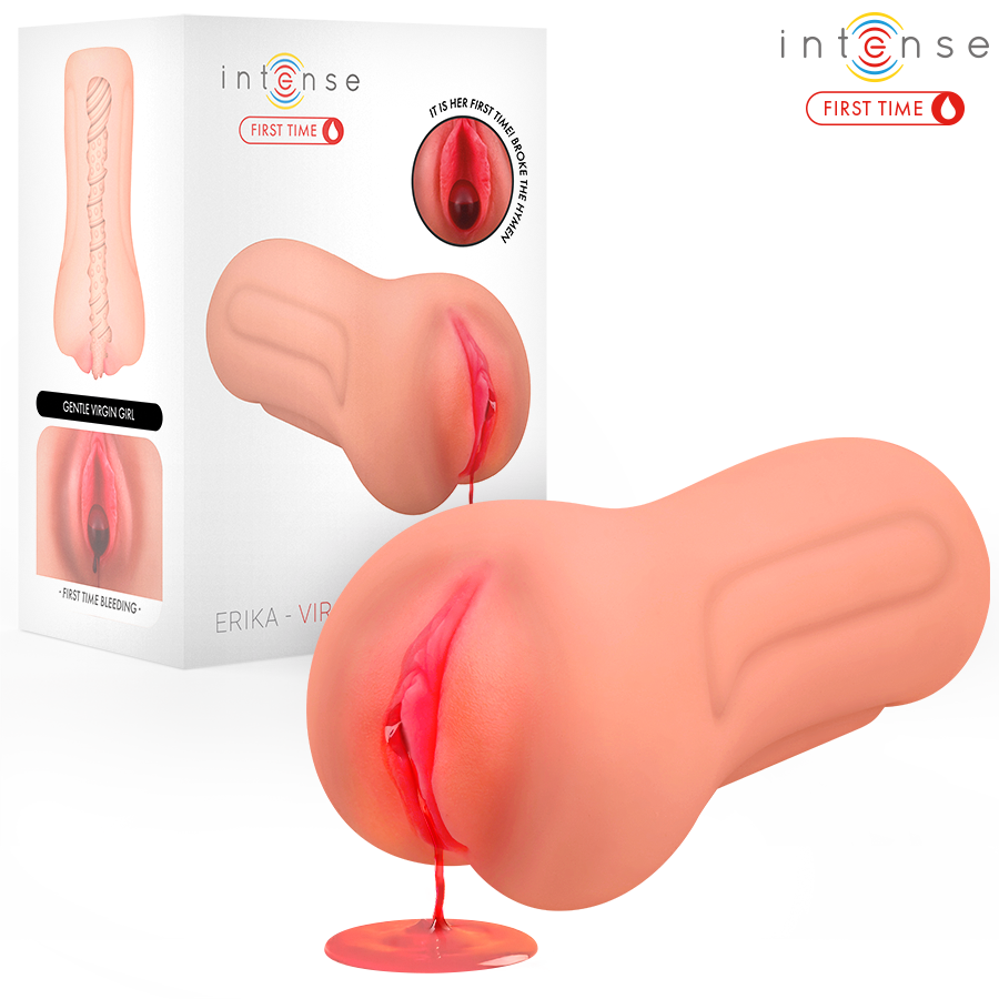 INTENSE BODIES & MASTURBATORS – Intense First Time - Erika Virgem Se Masturbando Com Sangramento - Image 2