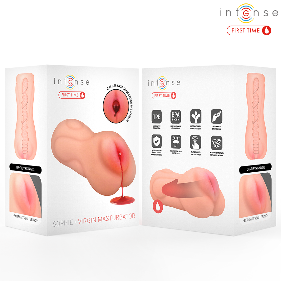 INTENSE BODIES & MASTURBATORS – Intense First Time - Sophie Virgem Masturbadora Com Sangramento - Image 3