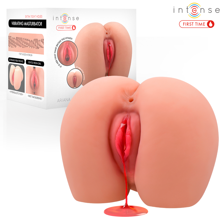 INTENSE BODIES & MASTURBATORS – Intense First Time - Vibrador Ariana Virgem Masturbador Com Sangramento - Image 2