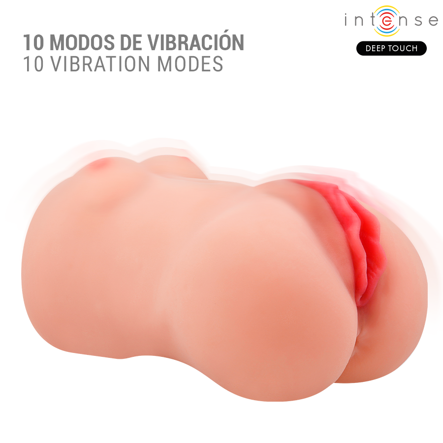 INTENSE BODIES & MASTURBATORS – Intense Deep Touch - Masturbador Vibratório E De Sucção Catherine Com Voz - Image 6