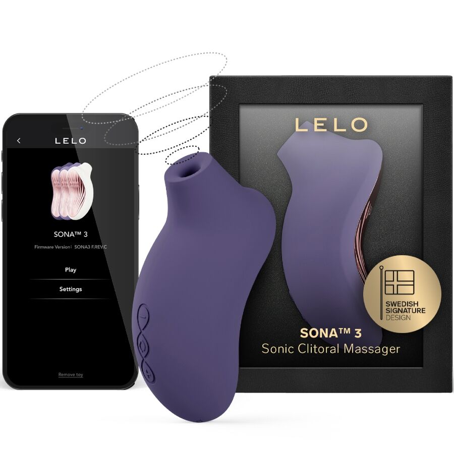 LELO – Sona 3 Massageador Clitórico Sônico Roxo Cibernético