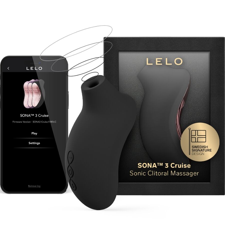 LELO – Sona 3 Cruise Massageador Clitórico Sônico Preto