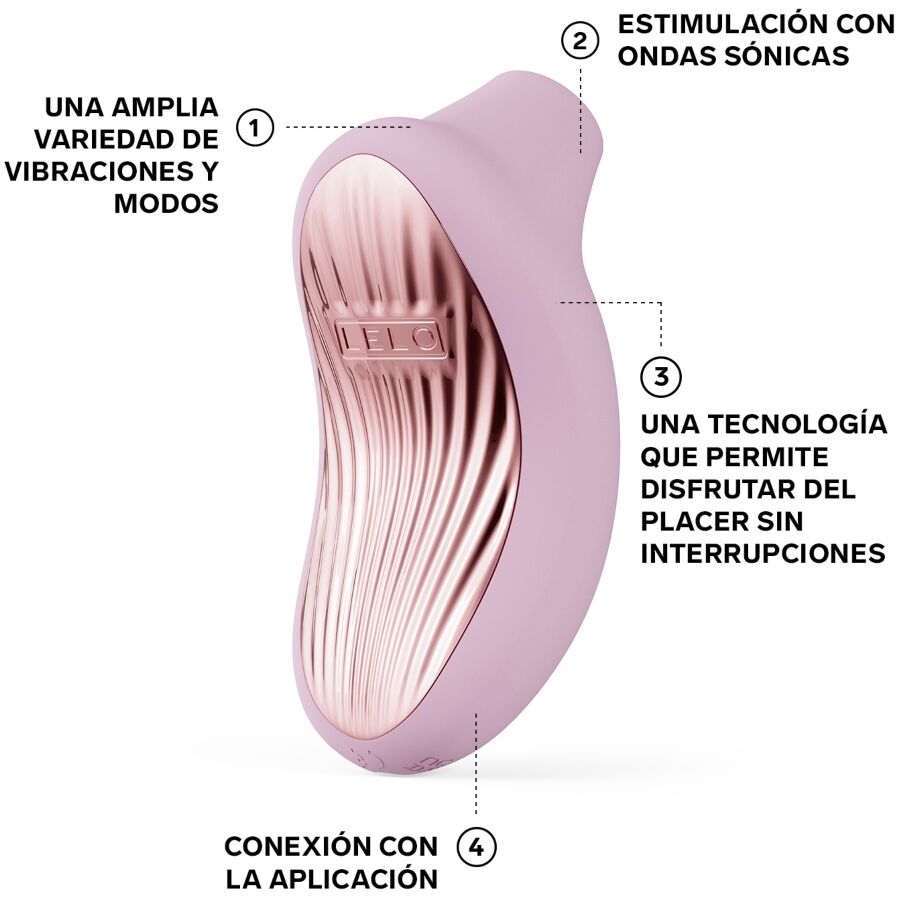 LELO – Sona 3 Cruise Massageador Clitórico Sônico Rosa Claro - Image 4