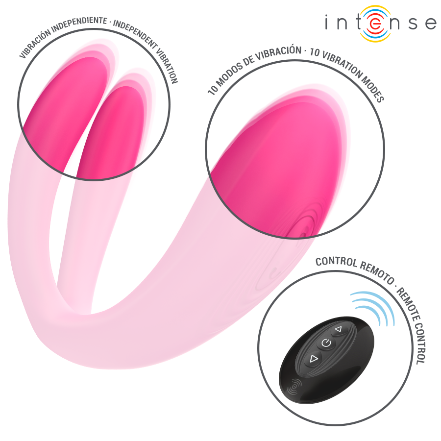 INTENSE REMOTE CONTROL – Intense - Julia Vibrador Duplo Com Controle Remoto - Image 9