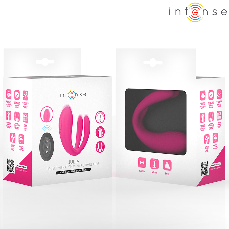 INTENSE REMOTE CONTROL – Intense - Julia Vibrador Duplo Com Controle Remoto - Image 3