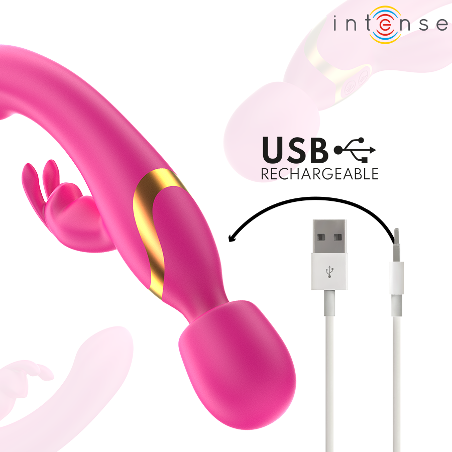 INTENSE HIGH TECH – Intense - Vibrador Duplo Winona Coelho E Varinha - Image 9