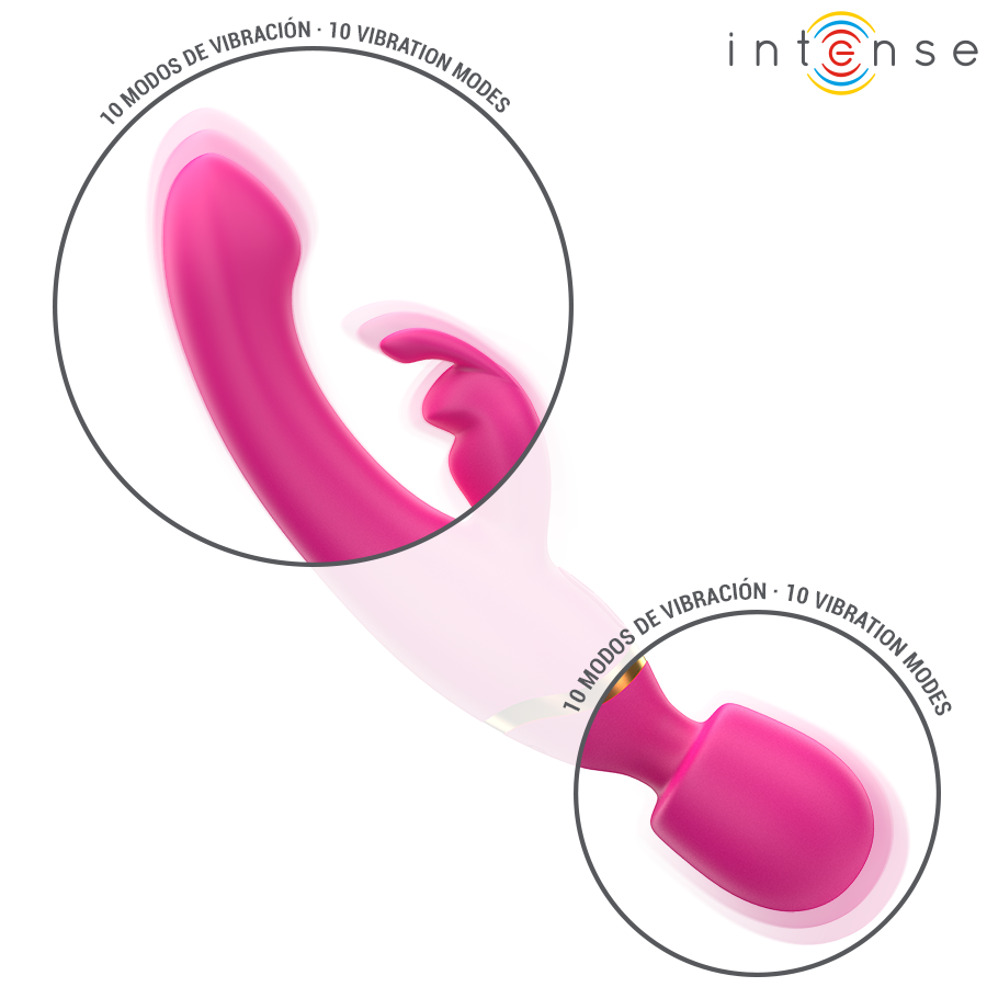 INTENSE HIGH TECH – Intense - Vibrador Duplo Winona Coelho E Varinha - Image 5