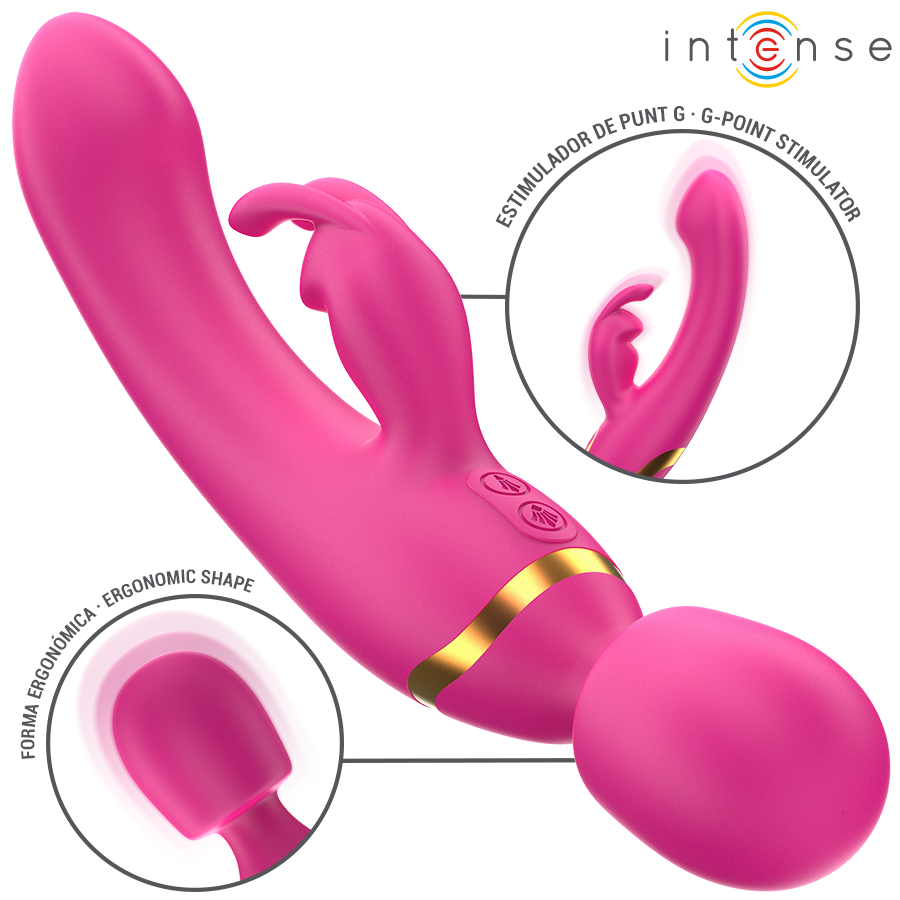 INTENSE HIGH TECH – Intense - Vibrador Duplo Winona Coelho E Varinha - Image 3