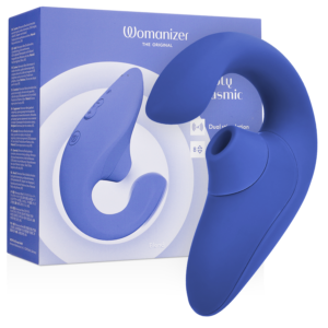 WOMANIZER – Vibrador Estimulador Blend Rabbit Azul Vibrante