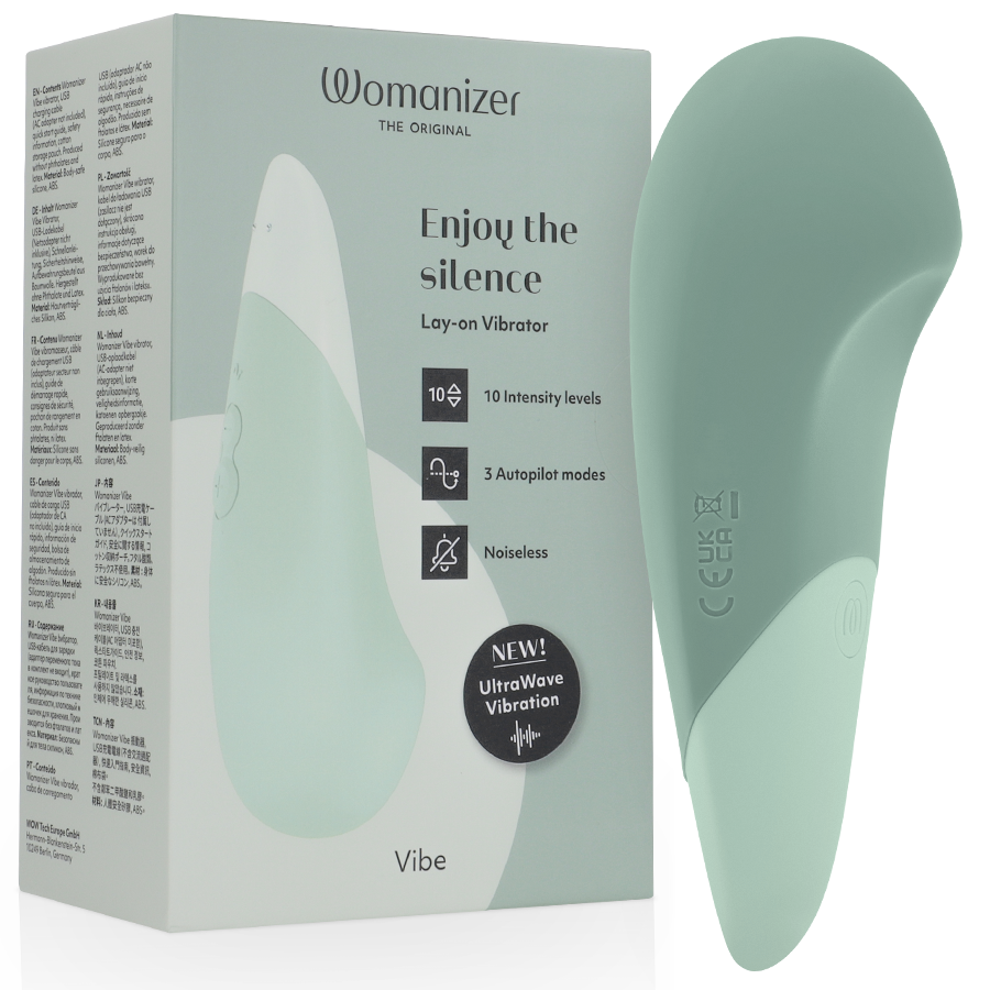 WOMANIZER – Vibe Lay-On Vibrador Silencioso Sábio